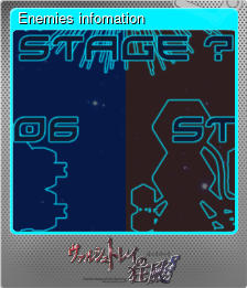 Series 1 - Card 3 of 9 - Enemies infomation