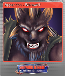 Series 1 - Card 10 of 14 - Apparition - Werewolf
