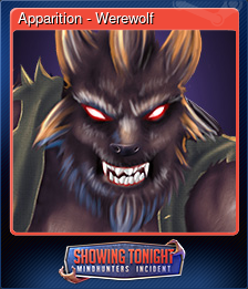 Series 1 - Card 10 of 14 - Apparition - Werewolf