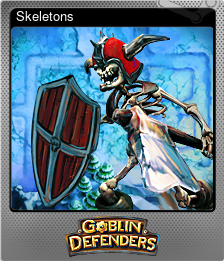 Series 1 - Card 6 of 6 - Skeletons