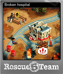 Series 1 - Card 2 of 6 - Broken hospital