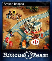 Series 1 - Card 2 of 6 - Broken hospital