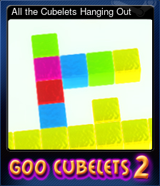 Series 1 - Card 9 of 9 - All the Cubelets Hanging Out