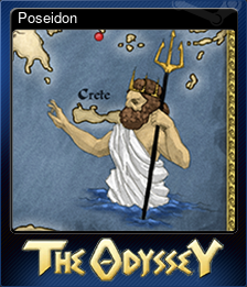 Series 1 - Card 1 of 5 - Poseidon