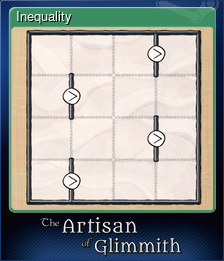 Series 1 - Card 5 of 7 - Inequality