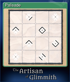 Series 1 - Card 4 of 7 - Palisade