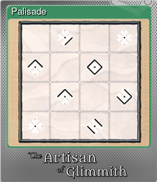 Series 1 - Card 4 of 7 - Palisade