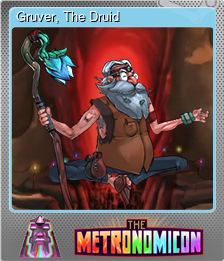 Series 1 - Card 1 of 8 - Gruver, The Druid
