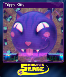 Series 1 - Card 3 of 10 - Trippy Kitty