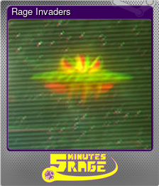 Series 1 - Card 7 of 10 - Rage Invaders