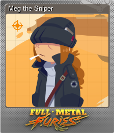 Series 1 - Card 4 of 14 - Meg the Sniper