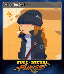 Series 1 - Card 4 of 14 - Meg the Sniper