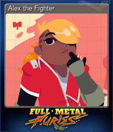 Series 1 - Card 2 of 14 - Alex the Fighter