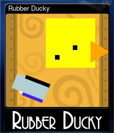 Series 1 - Card 1 of 5 - Rubber Ducky