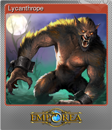 Series 1 - Card 7 of 9 - Lycanthrope