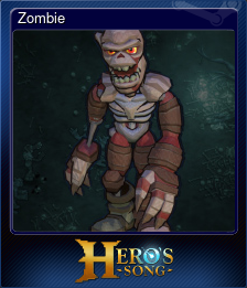 Series 1 - Card 3 of 7 - Zombie