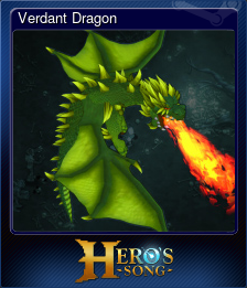 Series 1 - Card 7 of 7 - Verdant Dragon