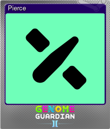 Series 1 - Card 8 of 14 - Pierce