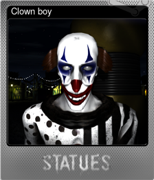 Series 1 - Card 3 of 5 - Clown boy