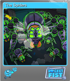Series 1 - Card 5 of 5 - The Spiders
