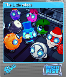 Series 1 - Card 1 of 5 - The Little robots
