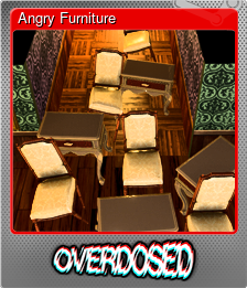 Series 1 - Card 2 of 5 - Angry Furniture