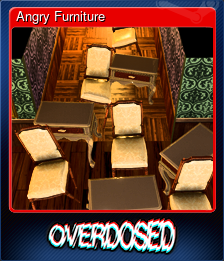 Series 1 - Card 2 of 5 - Angry Furniture