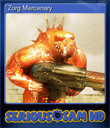 Series 1 - Card 5 of 8 - Zorg Mercenary