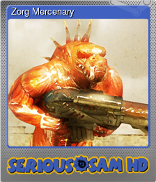 Series 1 - Card 5 of 8 - Zorg Mercenary