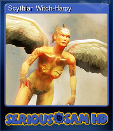 Series 1 - Card 6 of 8 - Scythian Witch-Harpy