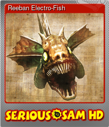 Series 1 - Card 6 of 8 - Reeban Electro-Fish