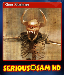 Series 1 - Card 8 of 8 - Kleer Skeleton