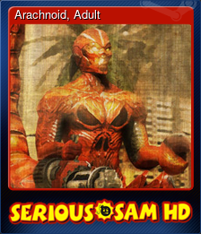 Series 1 - Card 2 of 8 - Arachnoid, Adult