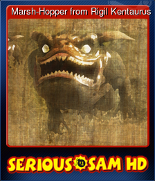 Series 1 - Card 5 of 8 - Marsh-Hopper from Rigil Kentaurus
