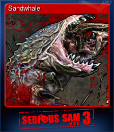 Series 1 - Card 5 of 8 - Sandwhale