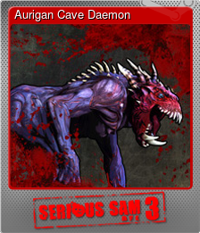 Series 1 - Card 1 of 8 - Aurigan Cave Daemon