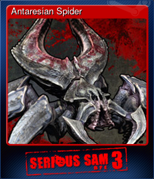 Series 1 - Card 6 of 8 - Antaresian Spider