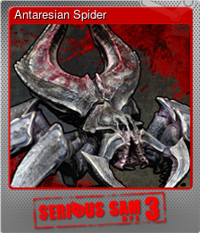 Series 1 - Card 6 of 8 - Antaresian Spider