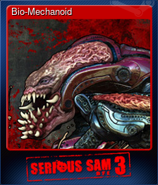 Series 1 - Card 3 of 8 - Bio-Mechanoid