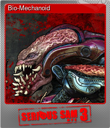 Series 1 - Card 3 of 8 - Bio-Mechanoid