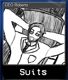 Series 1 - Card 4 of 7 - CEO Roberts