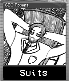 Series 1 - Card 4 of 7 - CEO Roberts