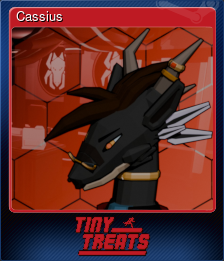 Series 1 - Card 5 of 9 - Cassius