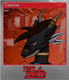 Series 1 - Card 5 of 9 - Cassius