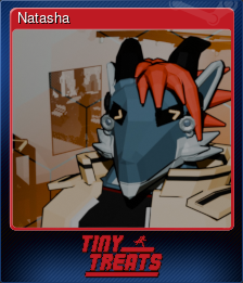 Series 1 - Card 4 of 9 - Natasha