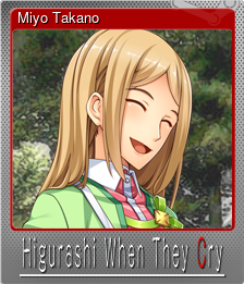 Series 1 - Card 6 of 8 - Miyo Takano