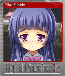 Series 1 - Card 3 of 8 - Rika Furude