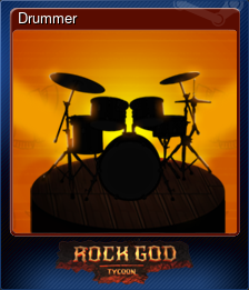 Series 1 - Card 1 of 8 - Drummer