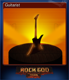Series 1 - Card 2 of 8 - Guitarist