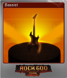 Series 1 - Card 4 of 8 - Bassist